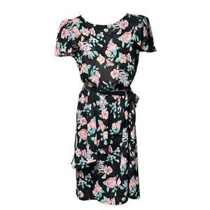 Vintage 80s Floral Dress